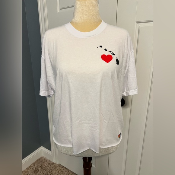 Aviator Nation Tops - Rare Aviator Nation Hawaii Relief Boyfriend Tee